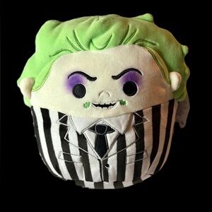 Beetlejuice 8” Squishmallow Plushie NWT